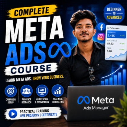 Meta Ads Mastery 2026 – The Complete Facebook & Instagram Advertising Course