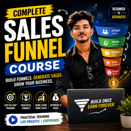 Complete Sales Funnel Course: From Beginner to Expert
